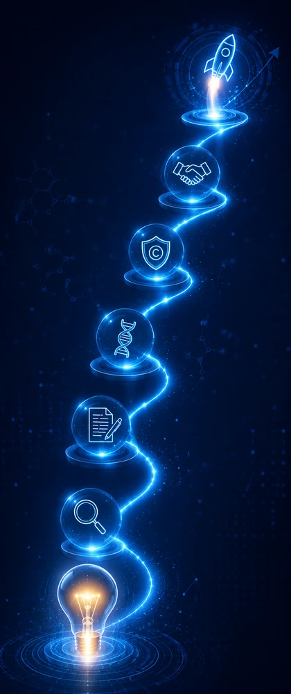 Percorso dall'idea alla valorizzazione di un progetto Health Sciences